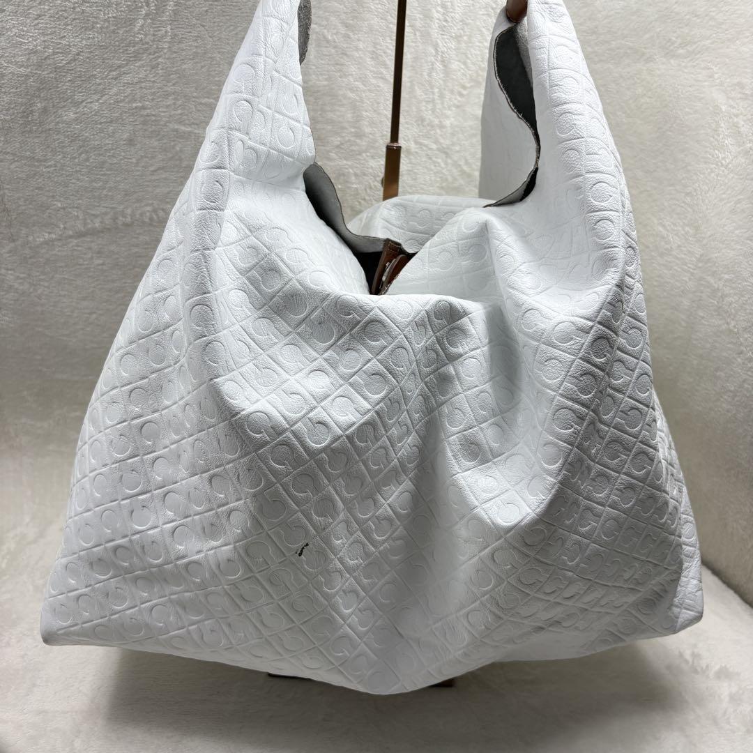 GHERARDINI ゲラルディーニ アマゾニア ポーチ付 レザートートバッグ
