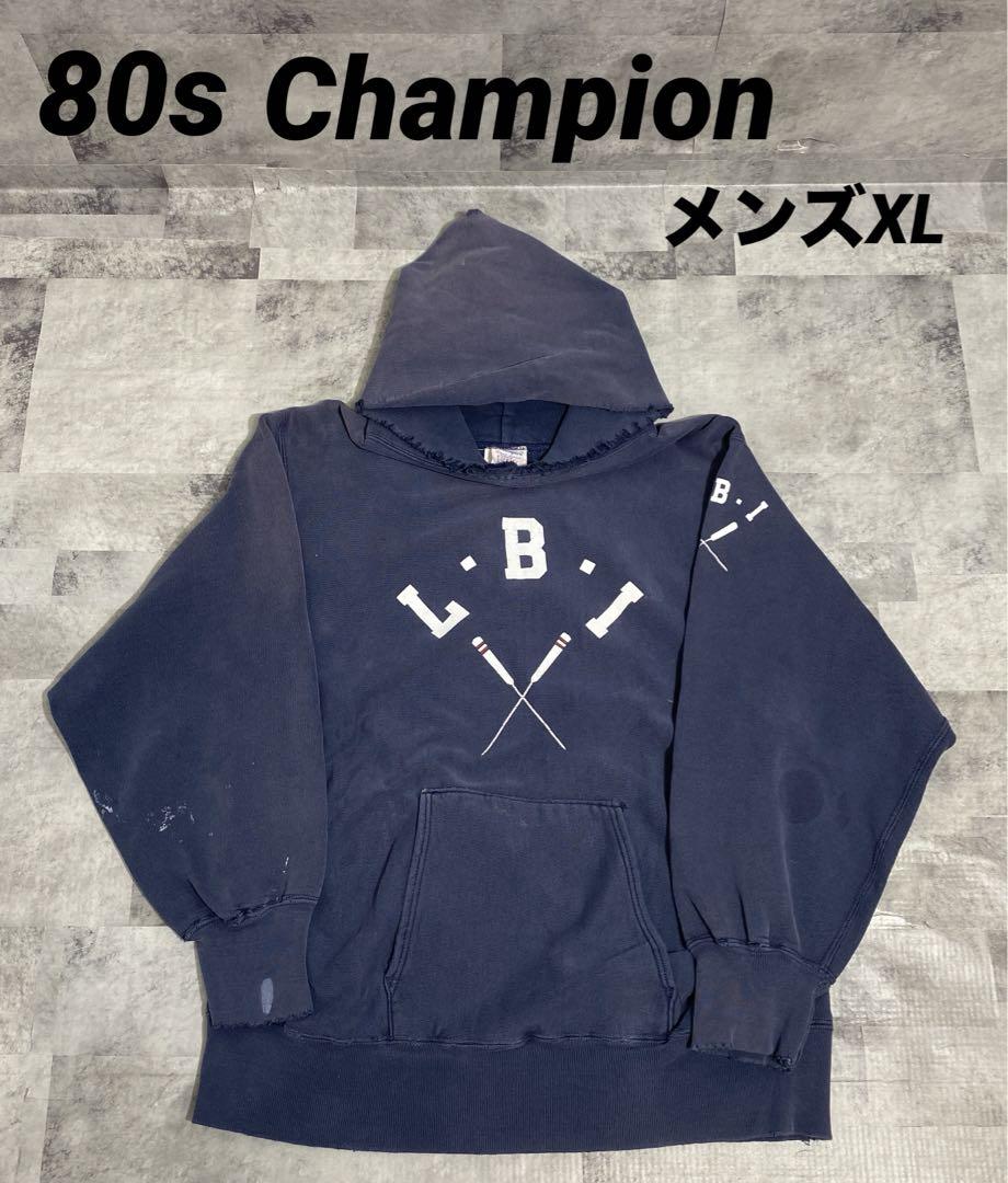【超希少】80年代トリコタグ チャンピオンリバースウィーブ USA製 L.B.I