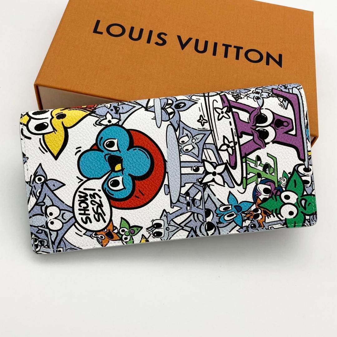 プレミア品　ルイヴィトン ポルトフォイユ ブラザ コミック 二つ折り トゥーン