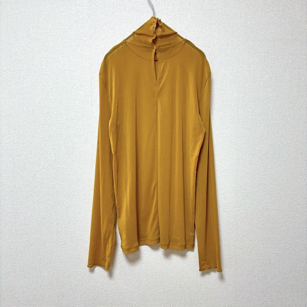 6(ROKU)◇NYLON TULLE TURTLE NECK トップス
