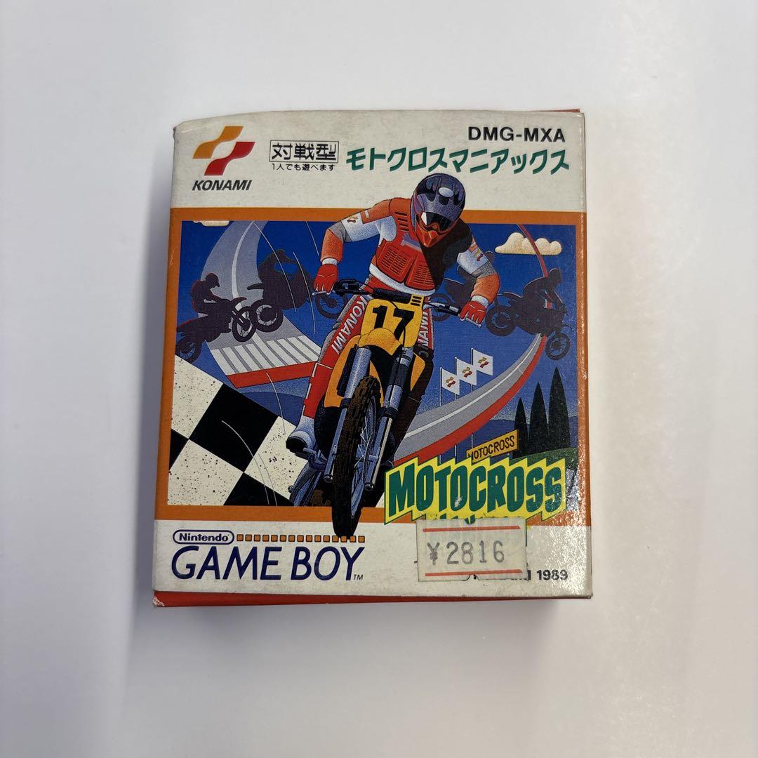 未開封未使用 ゲームボーイソフト モトクロスマニアックス