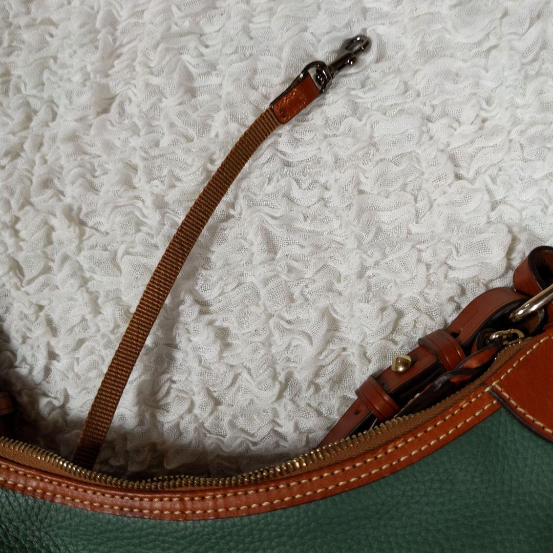 Dooney & Bourke 緑 レザー ショルダーバッグ - メルカリ