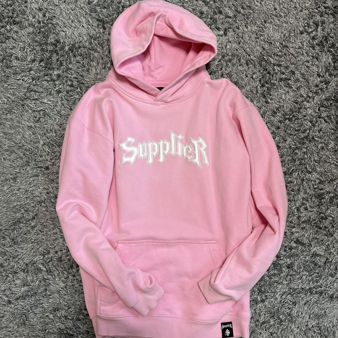 Supplier サプライヤー フーディー パーカー ピンク pink Supplier サプライヤー フーディー パーカー ピンク pink