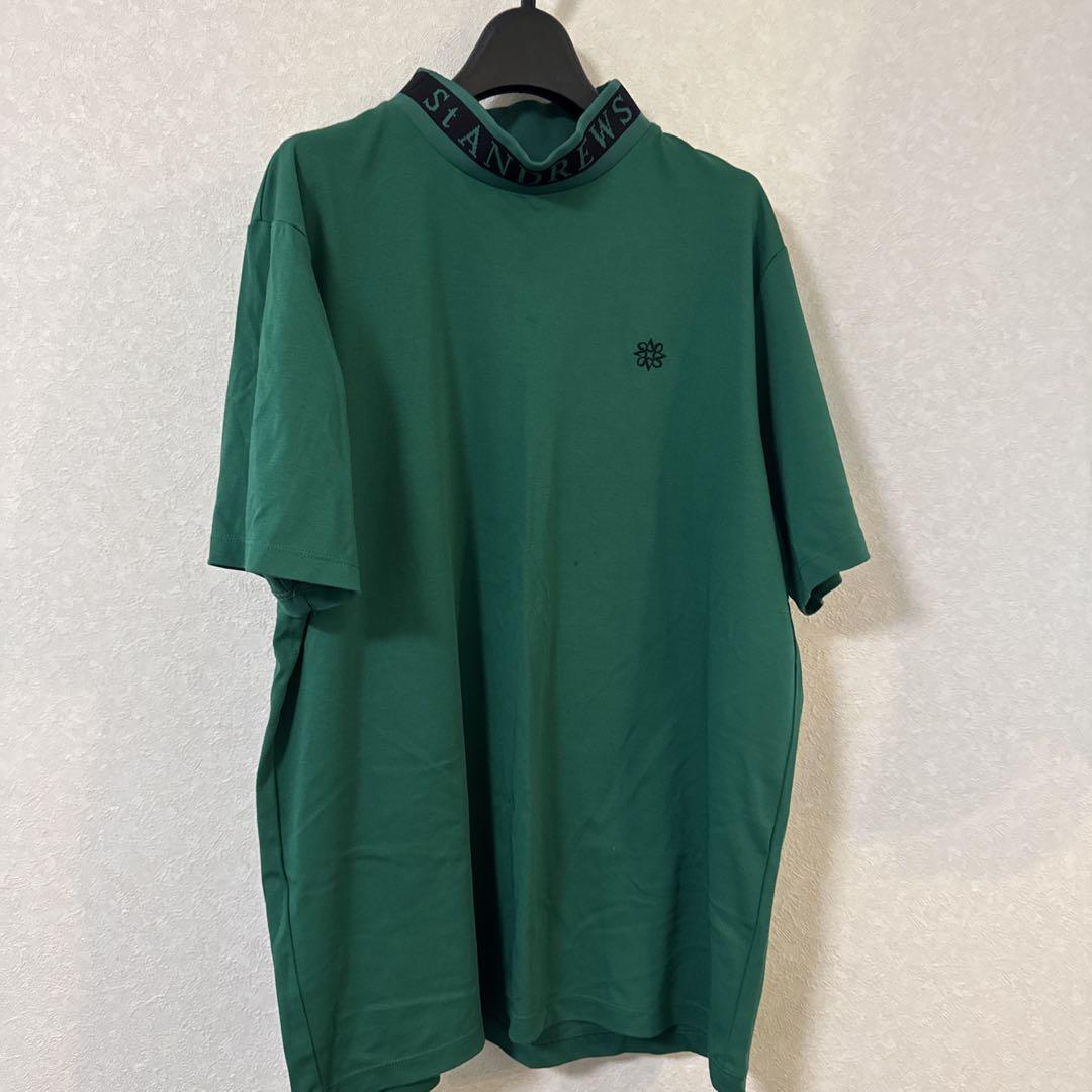 St Andrews ハイネック Tシャツ グリーン