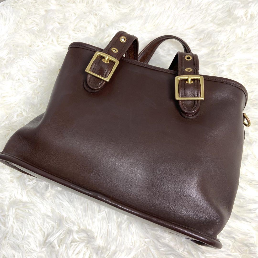 OLDCOACH オールドコーチ ハンドバッグ ブラウン 9063