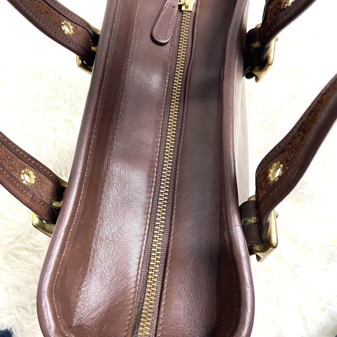 OLDCOACH オールドコーチ ハンドバッグ ブラウン 9063