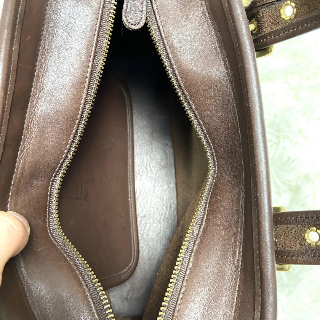 OLDCOACH オールドコーチ ハンドバッグ ブラウン 9063