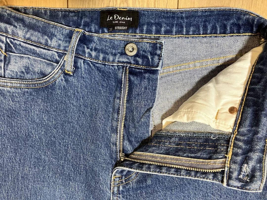 LE DENIM ストレートパンツ　サイズ38 美品