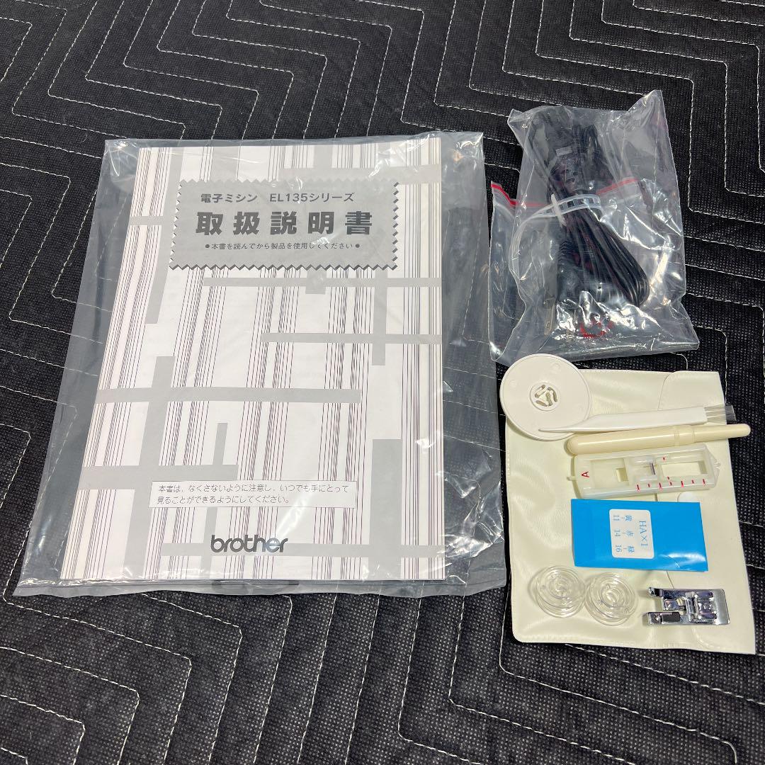 100%新品人気SALE 新品未使用 brother ブラザー EL135 コンパクト 電子ミシン IGyCa-m73122512027 爆買い得価