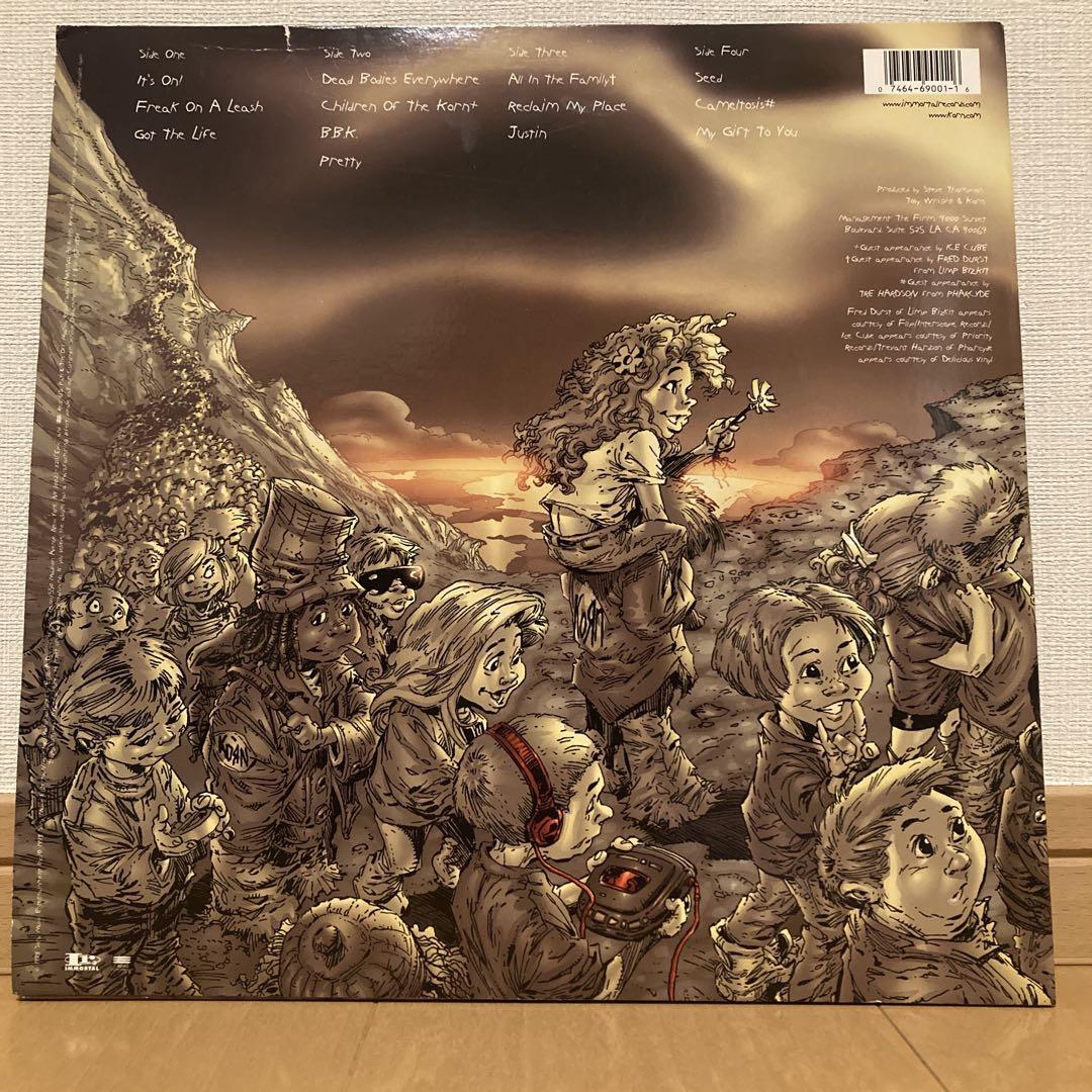 Korn LP レコード コーン 初期アルバム 超希少３枚セット！