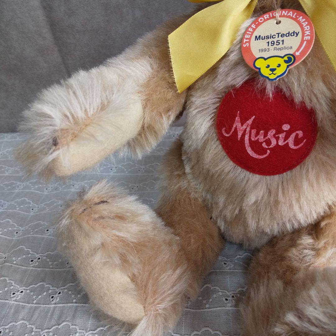 シュタイフ❤️ミュージックベアヴィンテージ❤️Music Teddy❤️