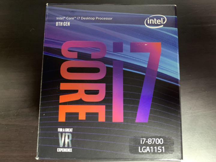 Intel CPU Core i7-8700 3.2GHz