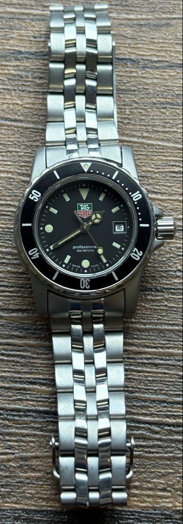 稼働 美品 TAG Heuer タグホイヤー プロフェッショナル WD1410