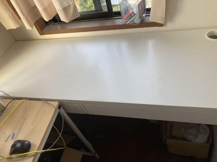 8 7まで、IKEA MICKE ミッケ デスク