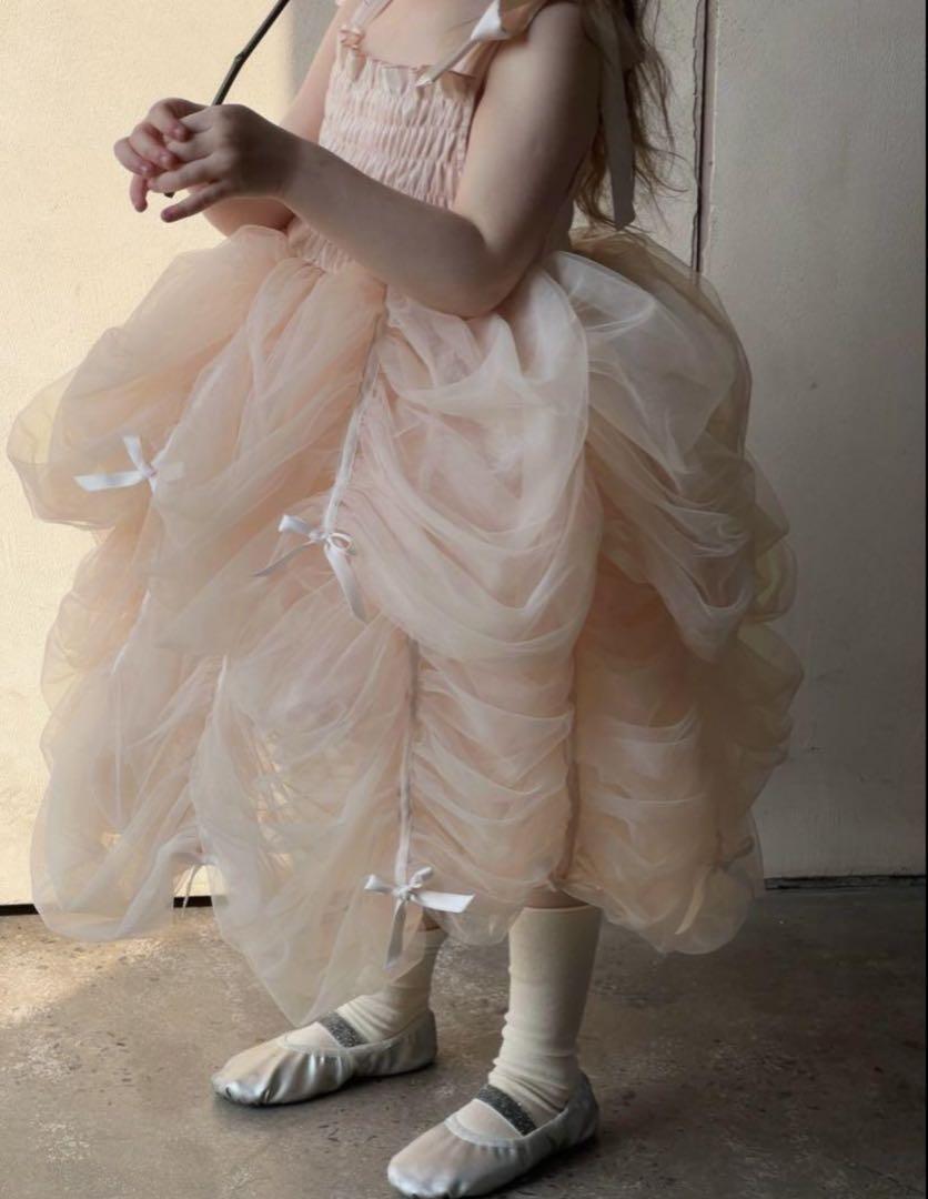 aiai Smoke shala dress 100cm リボン ドレス　キッズ