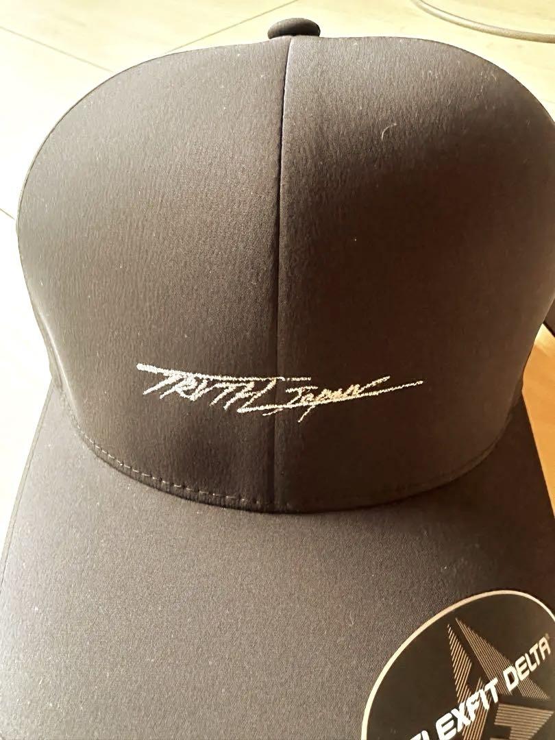 【新品】トゥルースジャパンFLEXFIT DELTA キャップ S/M 黒