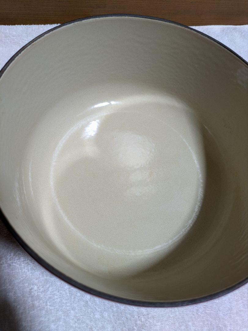 LE CREUSET　ル・クルーゼ　ココットロンド 両手鍋 20cm レッド
