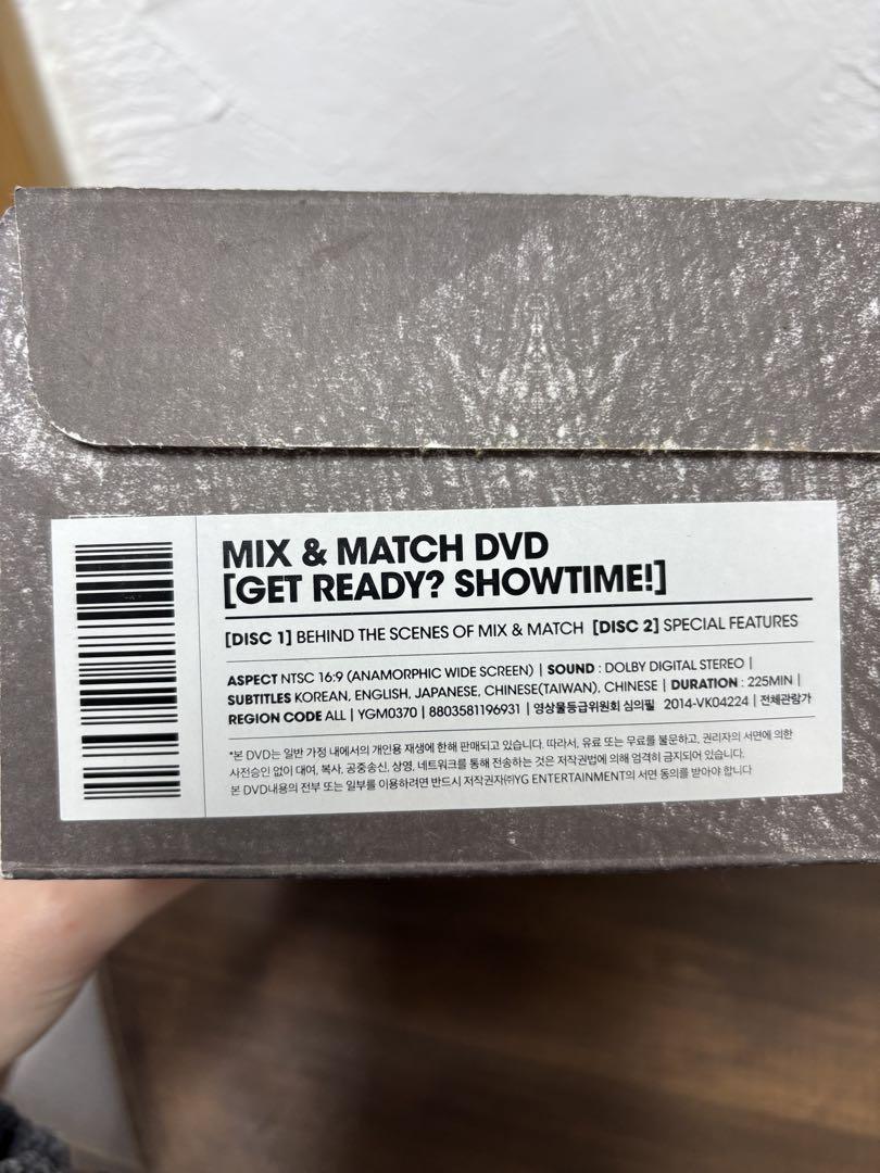 ミュージック MIX & MATCH DVD GET READY? SHOWTIME!