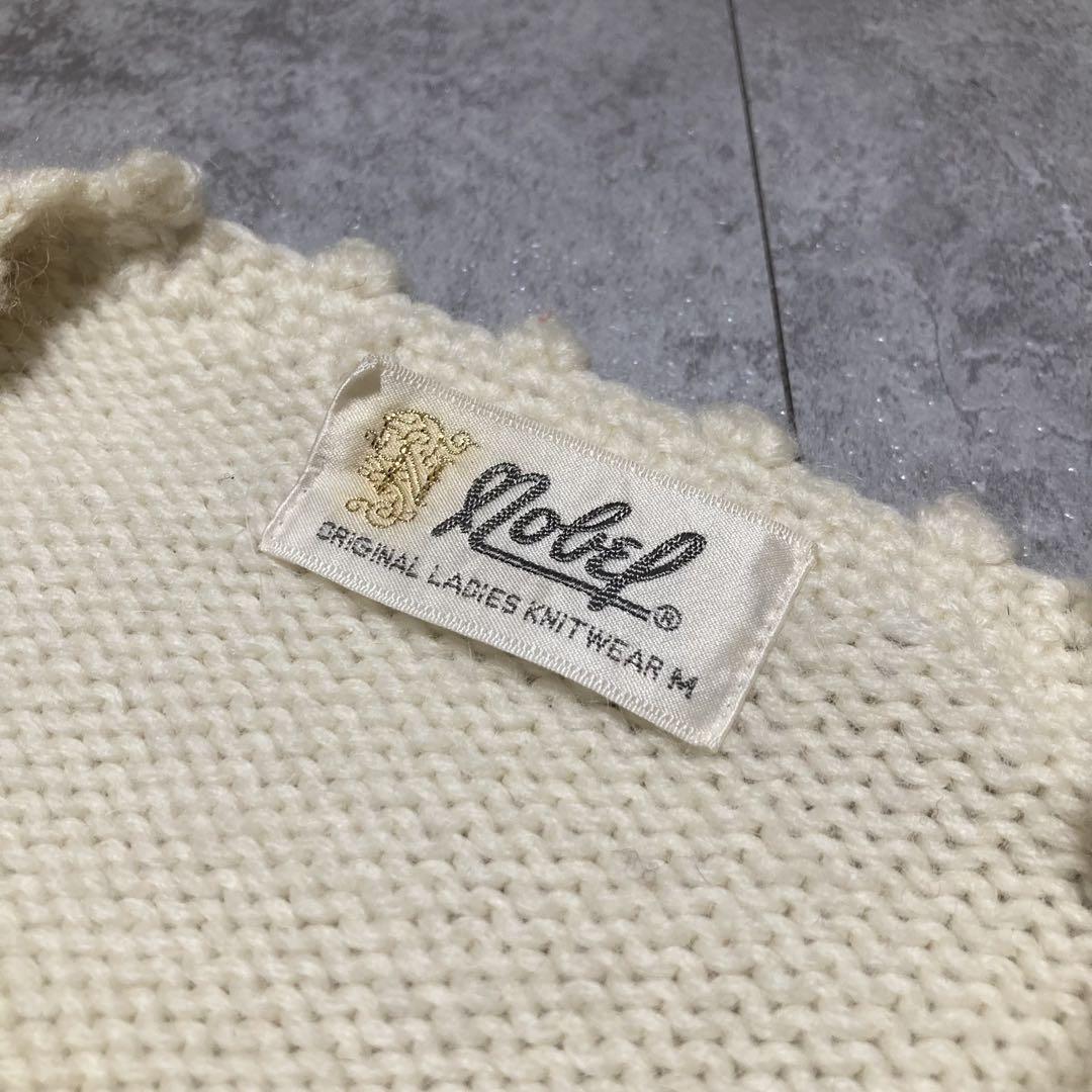 Nobel ノーベル 刺繍 ウールセーター”公式 ストア