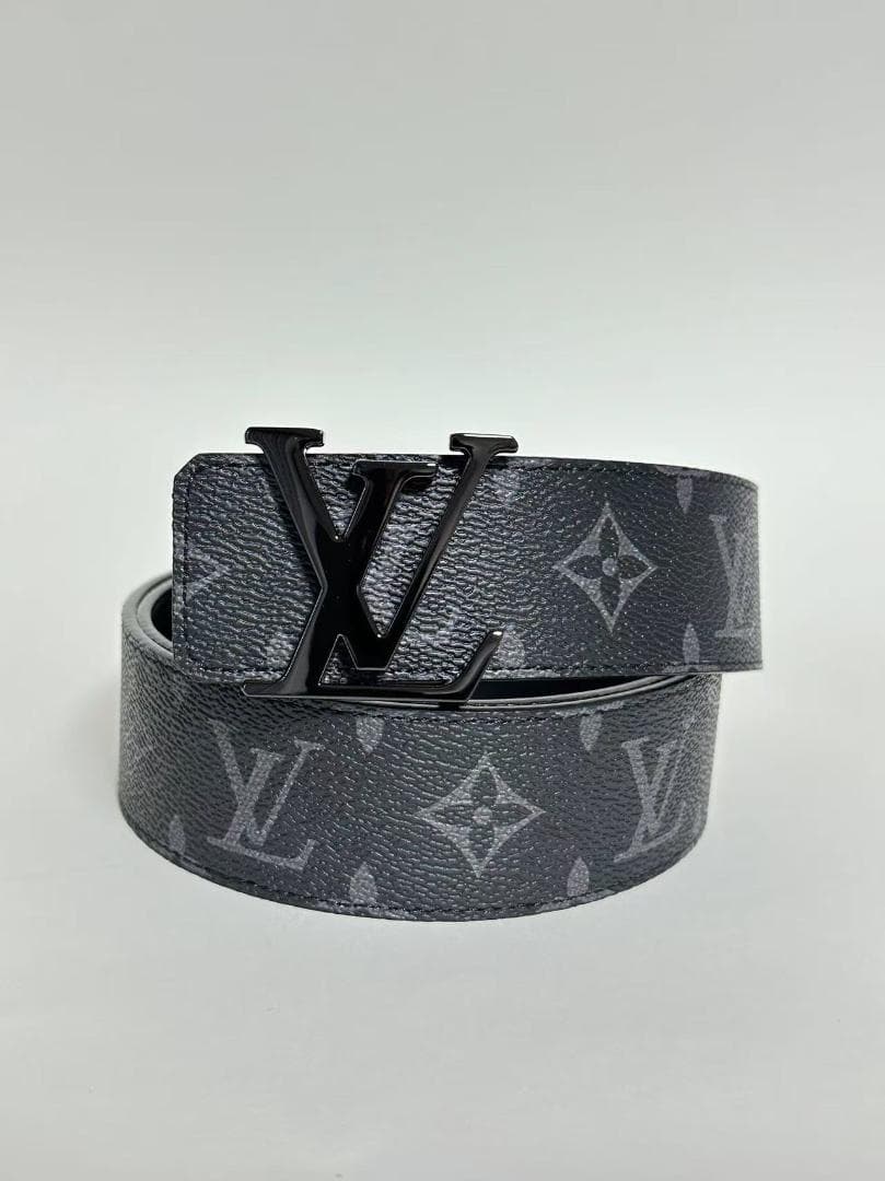 Louis Vuitton グレー ベルト モノグラム