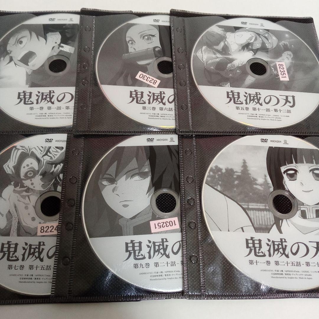 鬼滅の刃 +劇場版鬼滅の刃 レンタル落ちdvd 【 全12巻セット売り 】 鬼滅の刃 TVシリーズ1期＋劇場版 無限列車編 レンタル落ちDVD 全