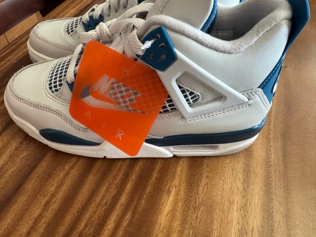 Nike Air Jordan 4 ホワイト/ブルー