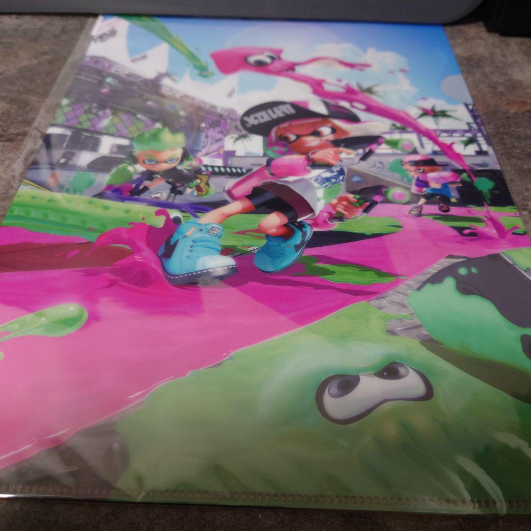 スプラトゥーン2 クリアファイル スプラトゥーン2 クリアファイル