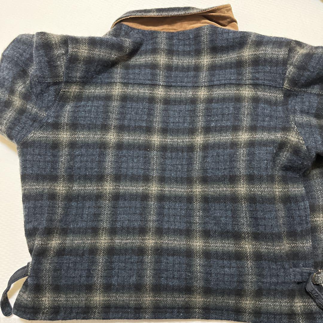 Woolrich ウール混紡 チェックジャケット