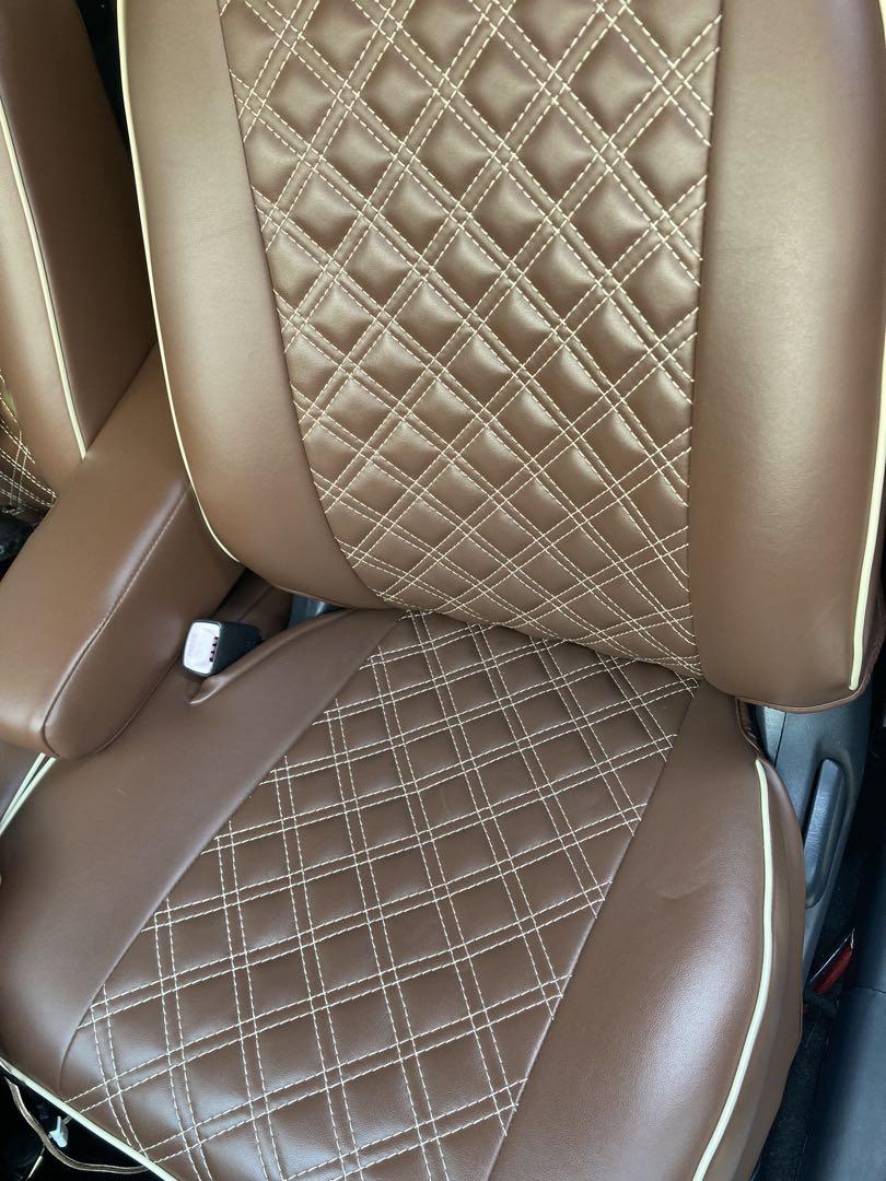 ◈ bB ncp31 30 シートカバー クラッツィオ シートカバー 合皮 ブラウン