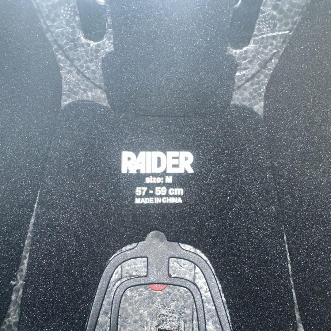 anon 【RAIDER】Mサイズ　ヘルメット グレー マット仕上げ