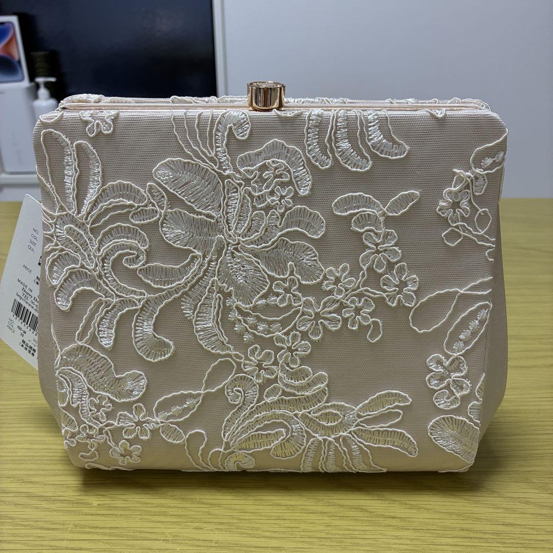 kana 花柄 刺繍 3way パーティーバッグ オケージョン