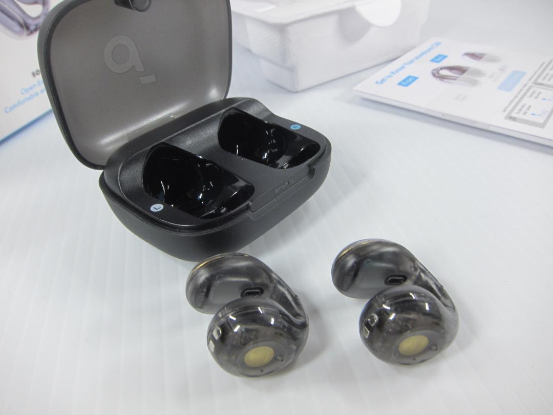 Anker Soundcore C30i ワイヤレスイヤホン クリアブラック