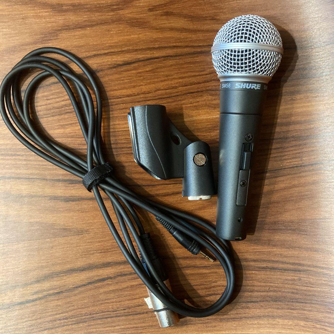 SHURE SM58 シュアー スイッチ付き 【56%OFF!】 SHURE SM58 シュアー スイッチ付き 【56%OFF!】