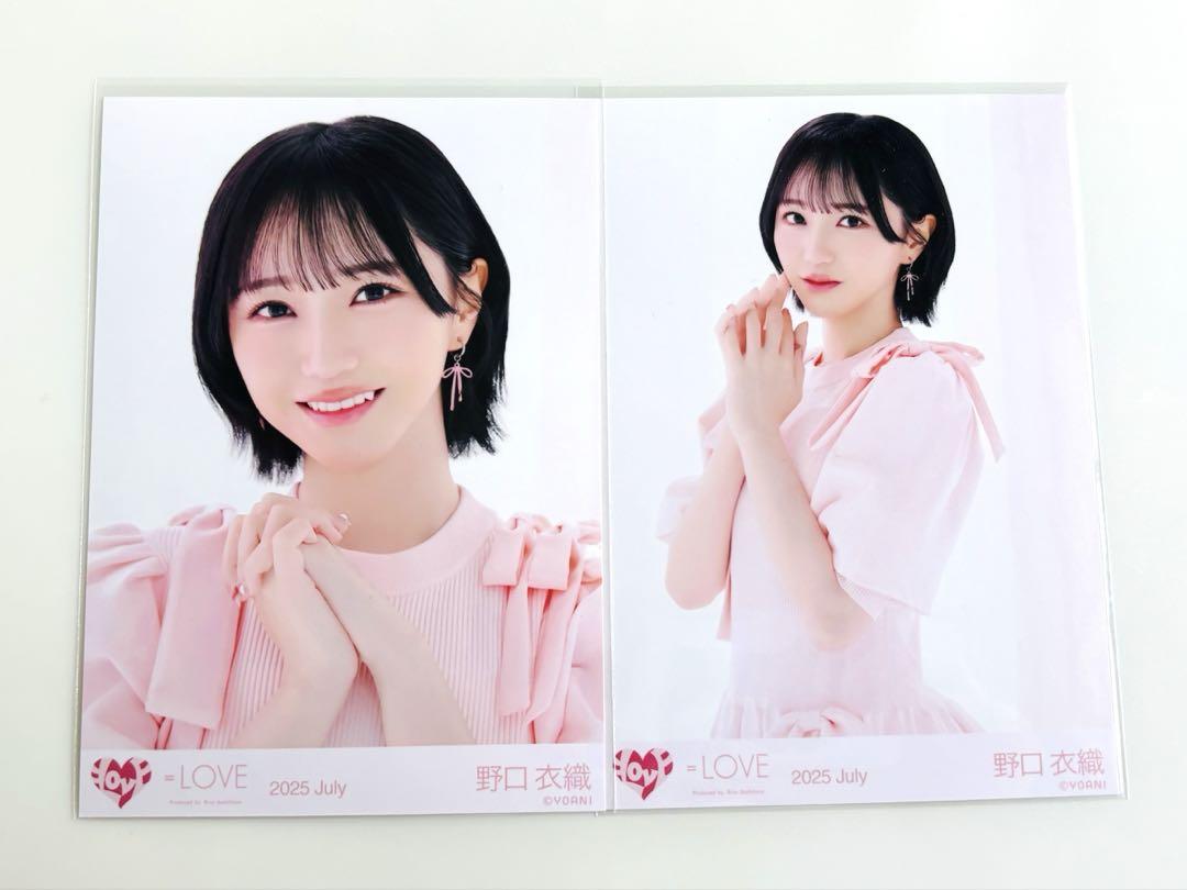 イコラブ 野口衣織 とくべチュ、して MV衣装 生写真 セミコンプ