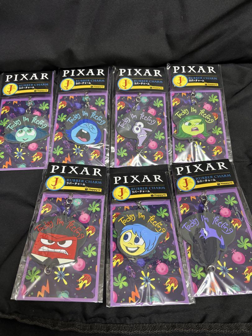 Happyくじ PIXAR ピクサー J賞 インサイドヘッド セミコンプ ✨️ラバ Happyくじ PIXAR ピクサー J賞 インサイドヘッド セミコンプ