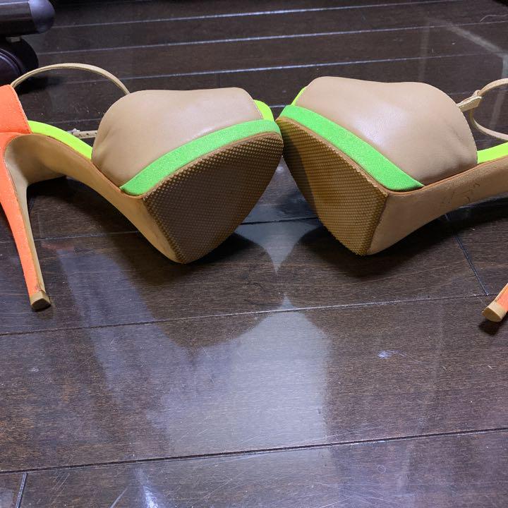 ジュゼッペザノッティ バイカラー ラメ ピンヒール ハイヒール ジュゼッペザノッティ バイカラー ラメ ピンヒール ハイヒール