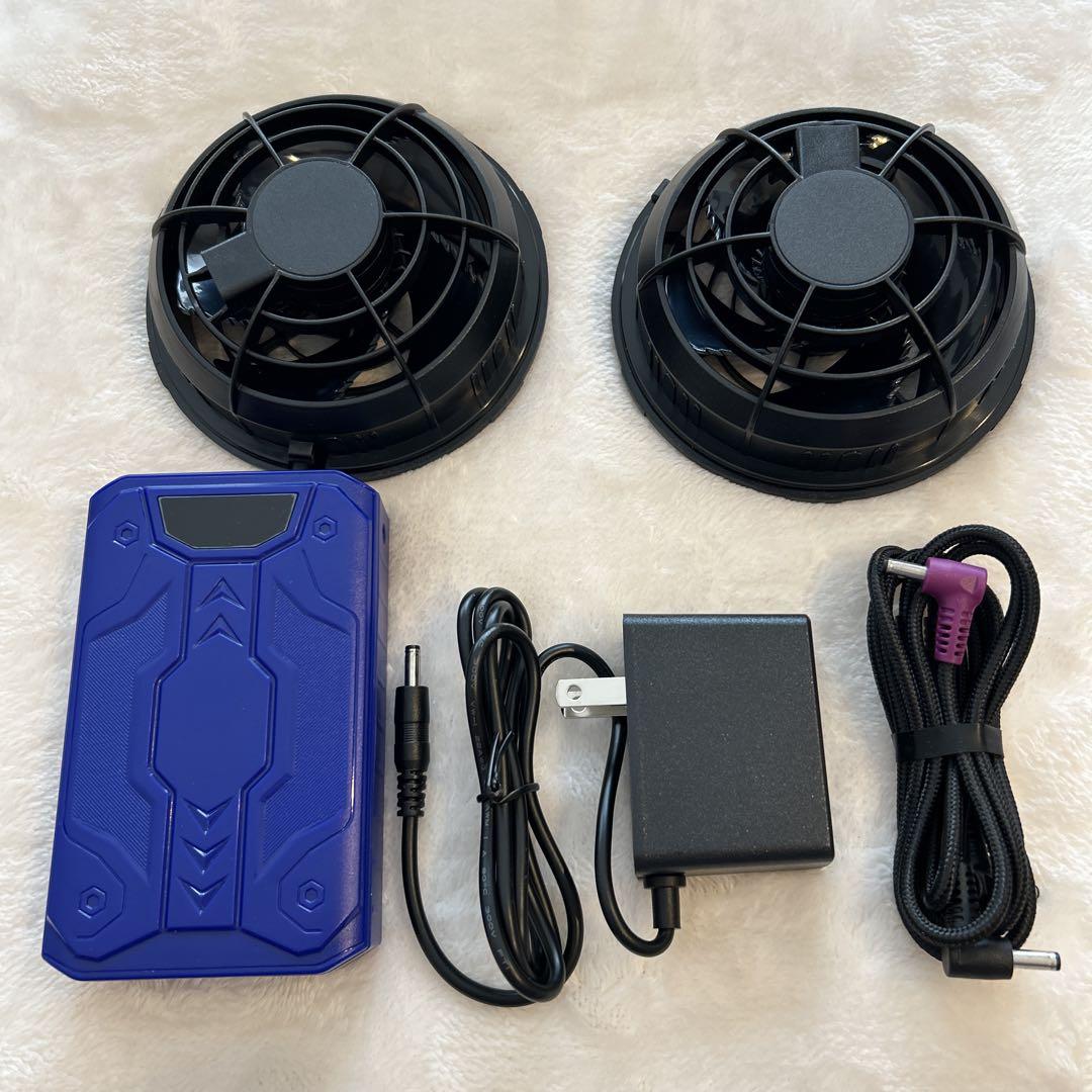 空調服 ファンバッテリーセット 30000mAh 40V 20時間稼働 PSE