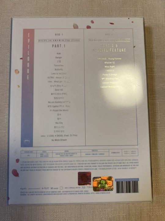 得価爆買い BTS エピローグ オンステージ blu-ray ZrK9H-m73163214907 花様年華 epilogue 即納正規品
