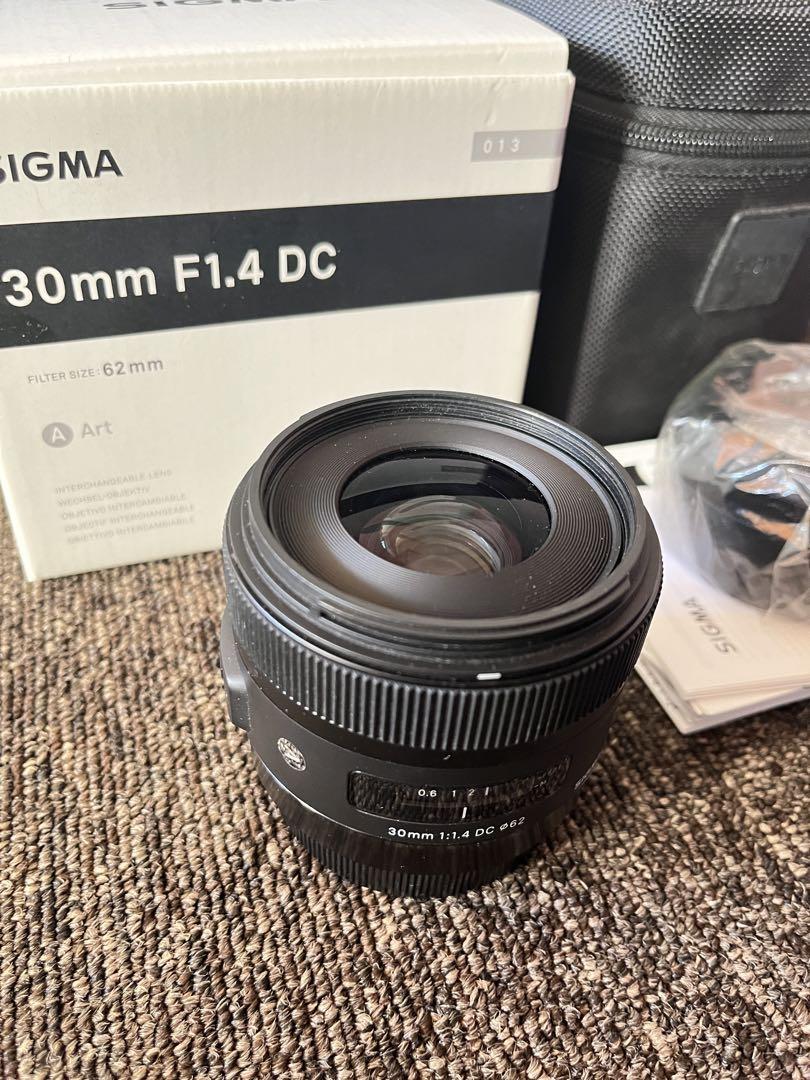 【美品】SIGMA 30F1.4 DC HSM/C キャノン用
