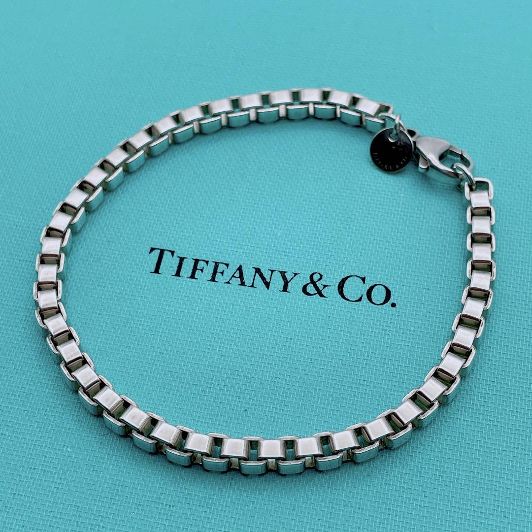 【美品】Tiffany & Co.　ベネチアンブレスレット　シルバー925