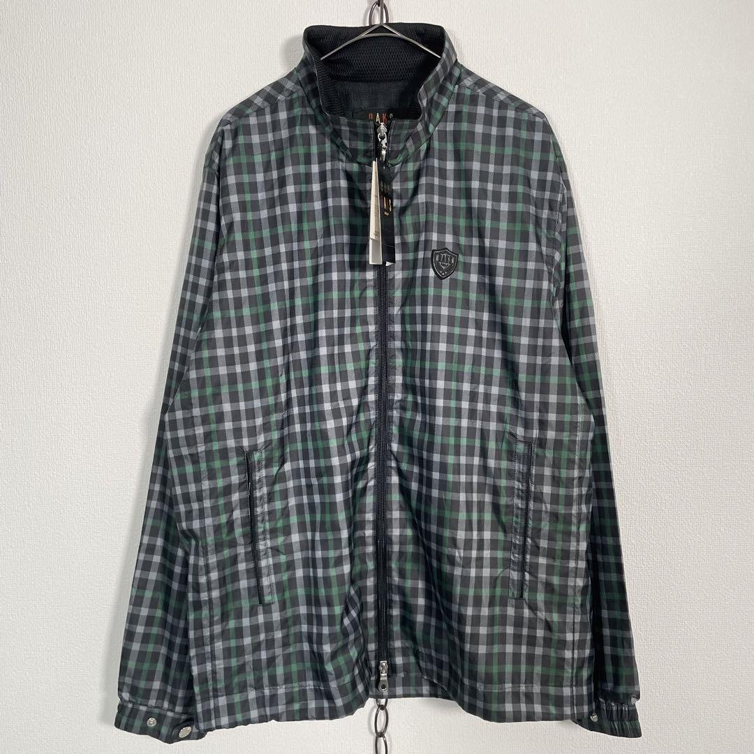 未使用品 定価4.2万 DAKS GOLF ジャンパー シャカシャカ チェック