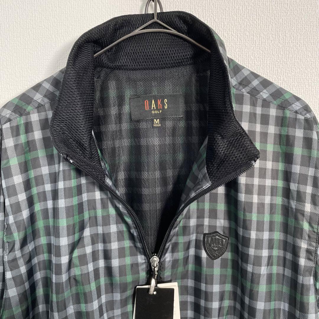 未使用品 定価4.2万 DAKS GOLF ジャンパー シャカシャカ チェック