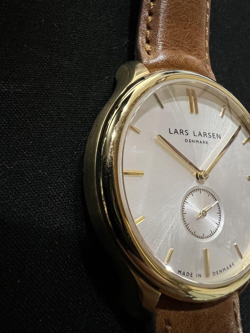 LARS LARSEN 腕時計 ゴールド デンマーク製 38mm