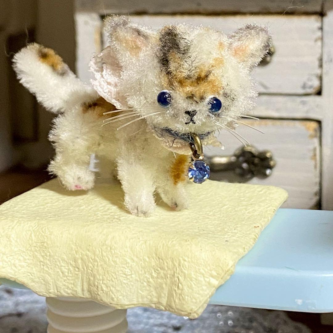 ブランドハンドメイド - 赤ちゃん猫 モールアート アートドール