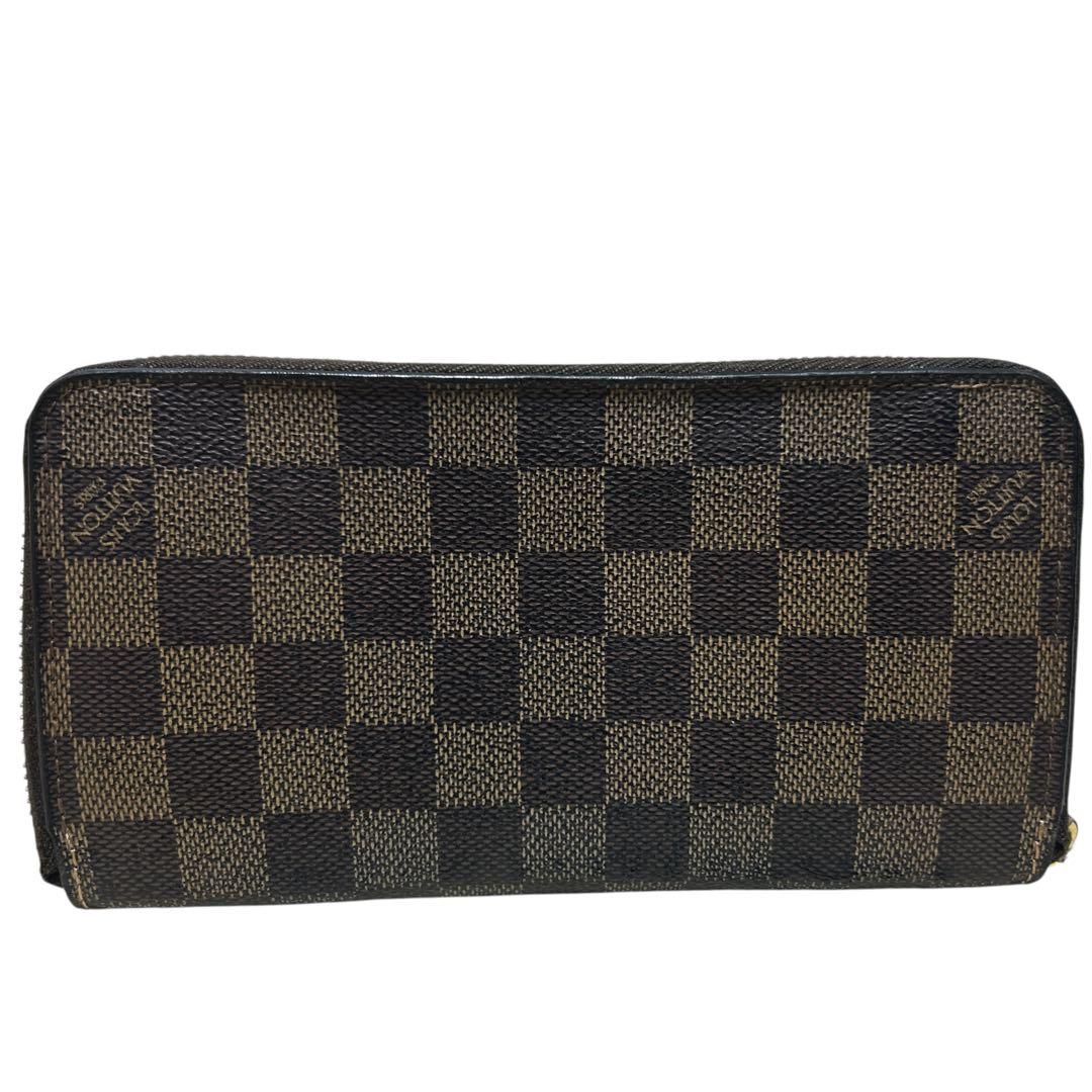 美品 ルイヴィトン ジッピーウォレット ダミエ 長財布 ラウンドファスナー