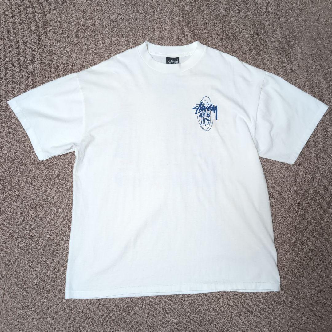 Vintage Stussy Designs Venus Tee T-Shirt Rare Yellow
