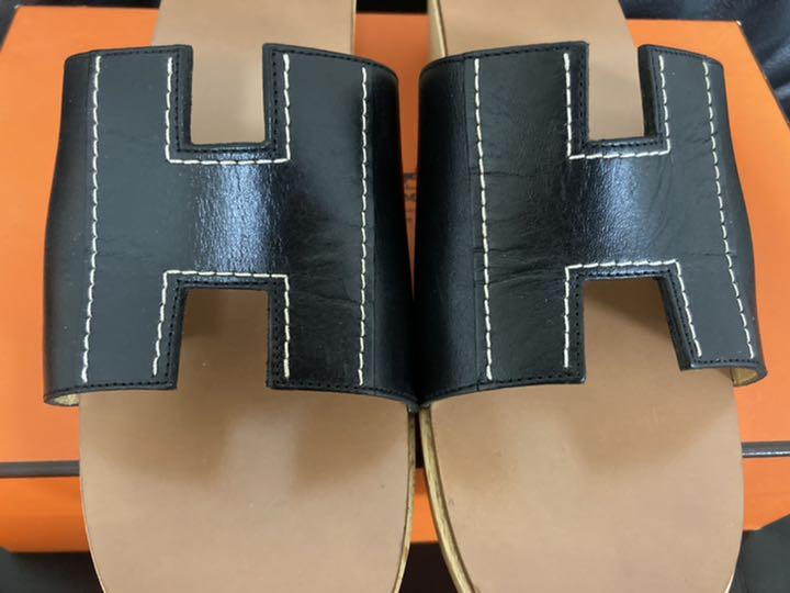 得価高評価 HERMES 黒 人気 2R3qG-m73169247337 エルメス サンダル お得大得価