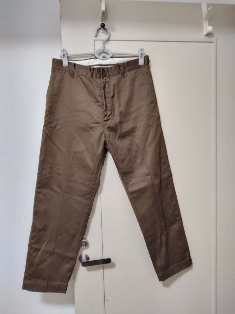 SHANTII チノトラウザー ブラウン M