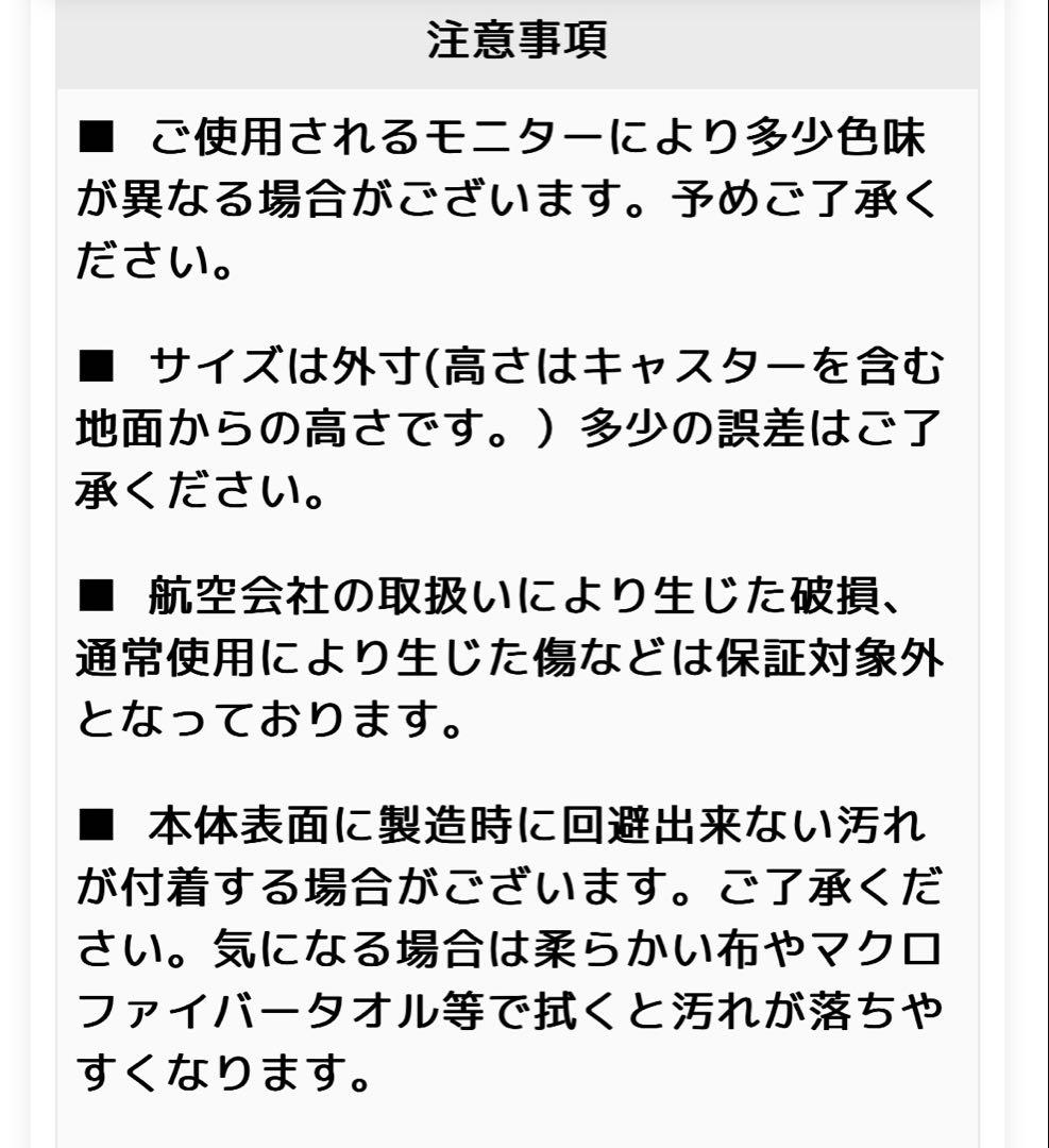 新品未使用 シルバー キャリーケース スーツケース L