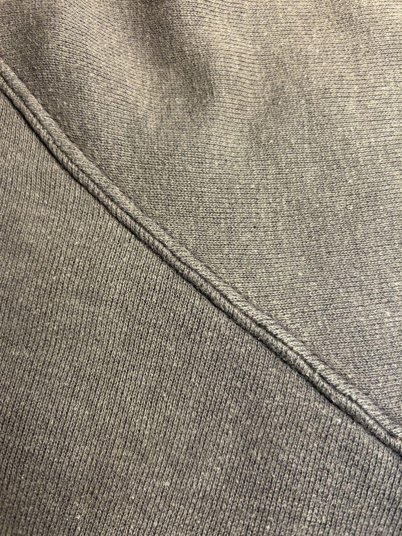 50〜60's college sweat ラグラン　2トーン　鬼フェード